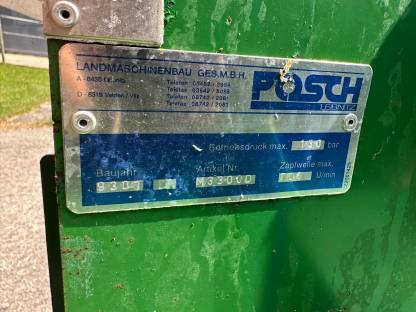 Bild 3:Posch 350 K1, Universalhäcksler