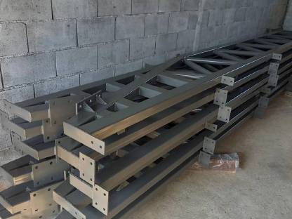 Bild 4:Hallenkonstruktion 20 m x 10 m x 4 m