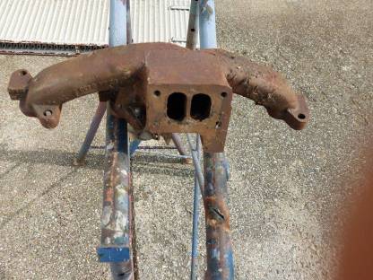 Bild 4:Abgaskrümmer für Ford Traktor 7610, 7710