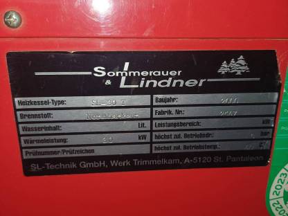 Bild 4:Sommerauer Lindner Hackgutheizung SL 30 T