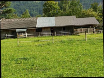 Bild 2:Einstellplatz im Offenstall Haiming