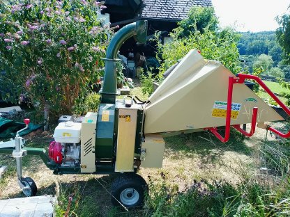 NEGRI Profi-Gartenhäcksler 13 PS Benzin neuwertig