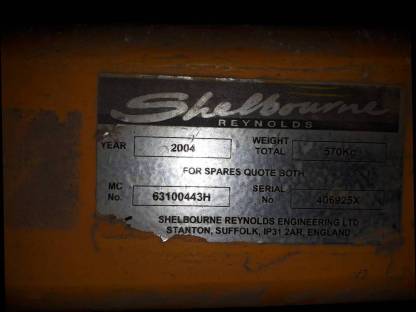 Bild 4:Hubmast, Hubgerüst Parmiter Silozange Shear Grab SGP 300