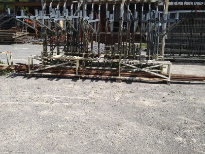 Bild 4:Konsolengerüst, Hängegerüst, Schutzgerüst, Dachfanggerüst