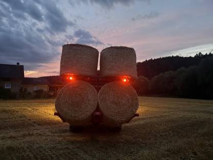 Bild 5:Ballengabel 4-fach für Silage, Heu und Stroh
