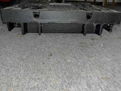 Bild 3:Kanalgitter samt Einlaufschacht