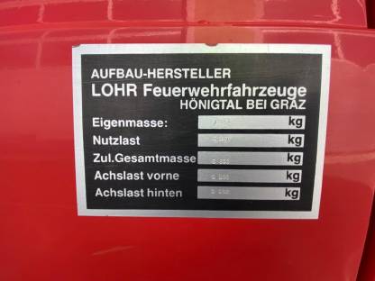 Bild 3:Mercedes LFB 609D/31 Feuerwehrauto