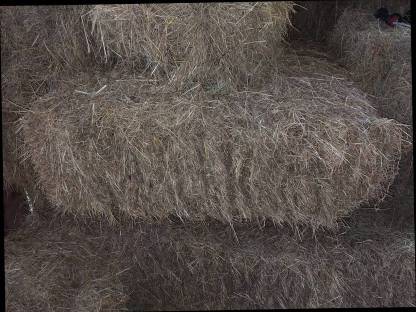 Bild 3:Heu Grumet Kleinballen und Rundballen
