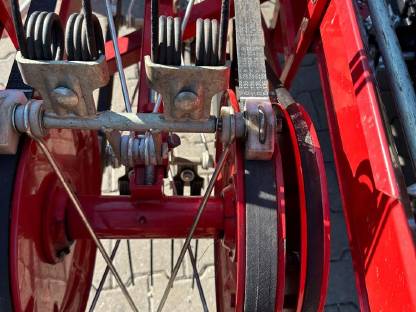 Bild 5:Bandrechen für Köppl Einachsmäher