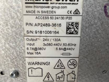 Bild 3:Stapler Ladegerät / MicroPower 24V 130A