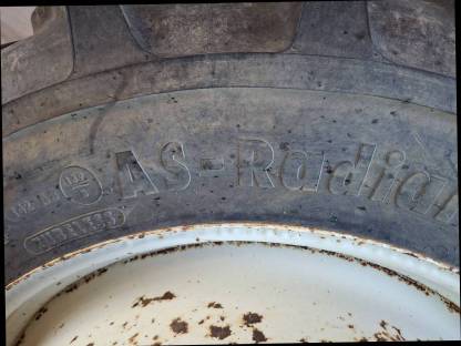 Bild 3:Zwillingsreifen für Traktor