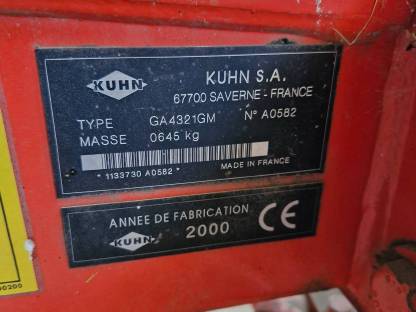 Bild 4:Kuhn Schwader GA 4321 GM