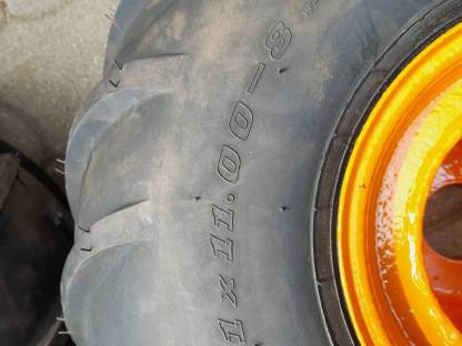 Bild 2:2 Stk. Rasant Wanzen Reifen mit Felgen, 21x11.00-8 Reifen