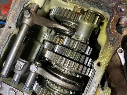 Bild 2:Getriebe Ersatzteile Steyr 40