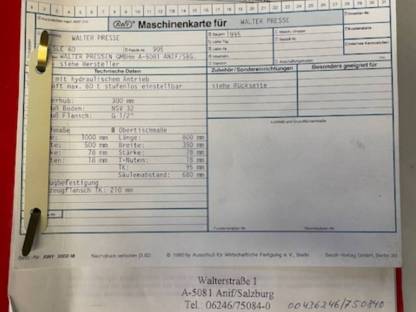 Bild 8:RASTER ZEULENRODA Walter Pressen Doppelständer