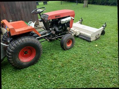 Bild 2:Verkaufe Hako V 490 Kleintraktor mit Mulcher