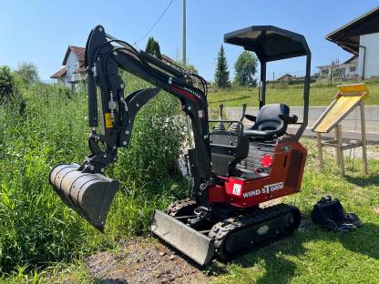 Minibagger - Rhinoceros XN10s Windstorm