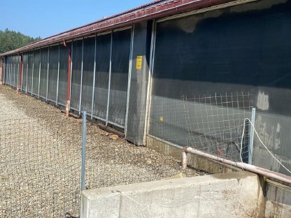 Agrotel Windschutznetz mit Rollfunktion