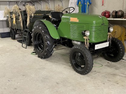 Steyr T180 26 inkl. Anhänger