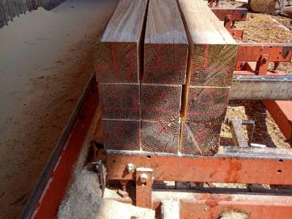 Bild 3:Tischlerholz, Bauholz