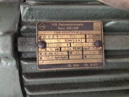 Bild 2:Getriebemotor