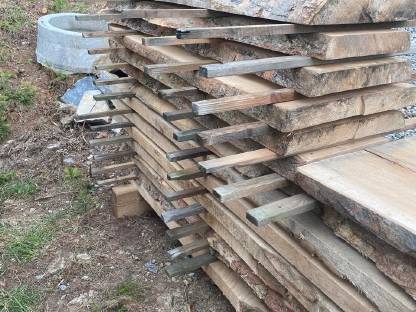 Bild 7:Bergahorn Pfosten