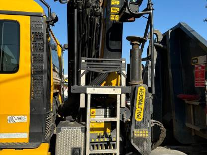 Bild 9:LKW MAN TGS Abrollkipper Palfinger - Ladekran PK22002EH