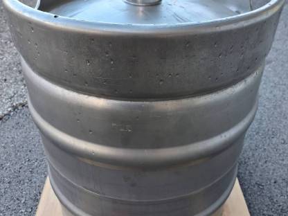 3 Edelstahl-Druckfässer à 60 l