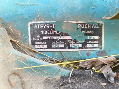 Bild 4:Ladewagen Steyr Hamster Junior