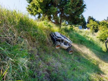 Bild 3:Mowrator S1 4WD 18 Ah Rasenmäher Böschungsmäher Hangmäher