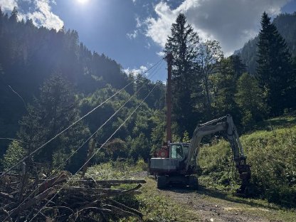 Holzschlägerung, Holzbringung - Bergauf, Umlauf, Bergab
