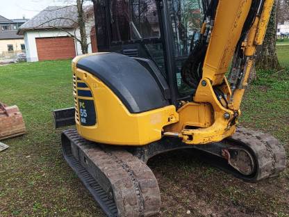Bild 2:Komatsu PC 55