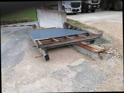 Dach für Baucontainer