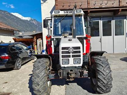 Bild 4:Traktor Edelstahlauspuff mit Schalldämpfer