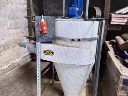 Turbo Zyklon Sauggebläse 12 PS E-Motor
