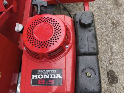 Bild 6:Obstauflesemaschine Feucht OB 80 mit 6 Körben