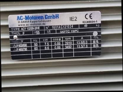 Bild 2:7,5 kW Elektro-Motor