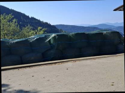 Bio Grassilage Ballen