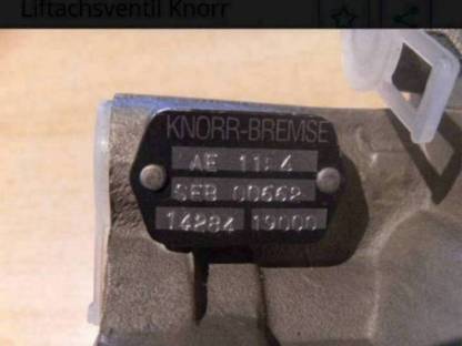Bild 4:Liftachsventil Knorr AE1124