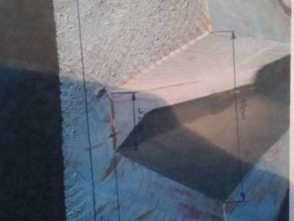 Bild 4:Holzrinnen für Forstwege