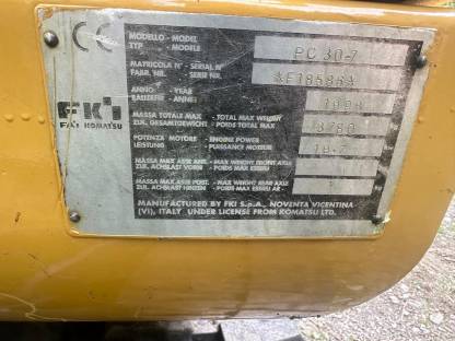 Bild 4:Bagger Komatsu PC30-7