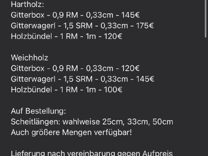 Bild 6:Regionales Brennholz - trocken und ofenfertig