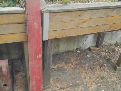 Bild 3:Mähbalken Schutzschiene IHC