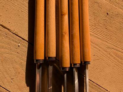 Bild 7:Record Power DML 250 inkl. Drechseleisen