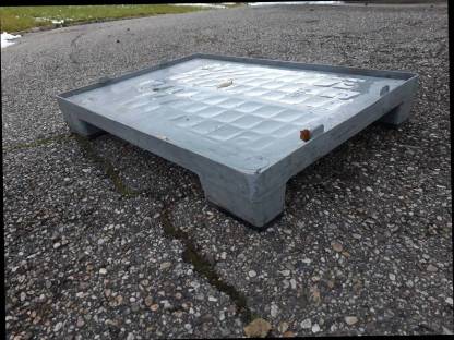 Kunststoffpalette Plastikpalette Europalette Outdoor Holzbox