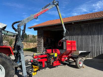 Bild 2:Forest Master FK5100 Kran Rückekran Dreipunktkran Rückewagen