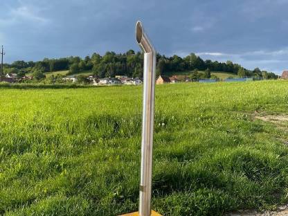 Bild 2:Traktor Edelstahlauspuff ohne Schalldämpfer