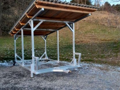 Bild 2:Unterstand mobil