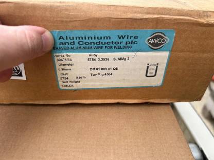 Alu Schweißdraht 0,8 mm 7 kg