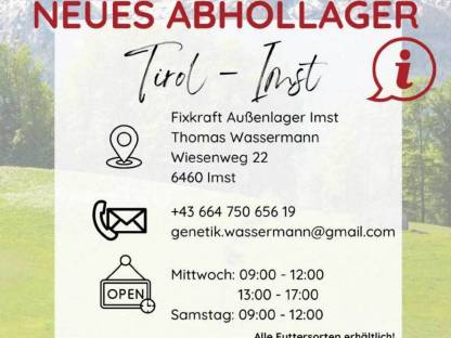 Fixkraft-Futtermittel Außenlager Imst